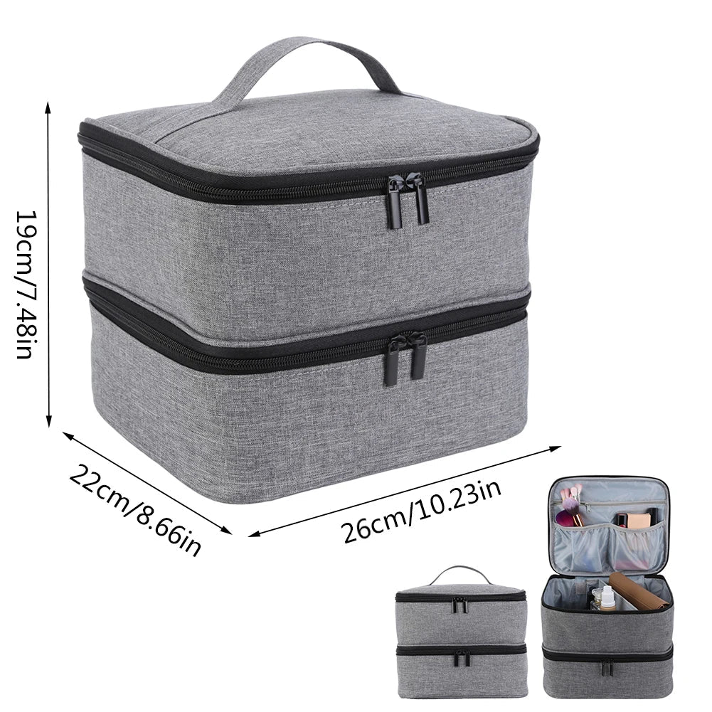 Nailpolish Organizer Bag Removable Nail Box Storage with