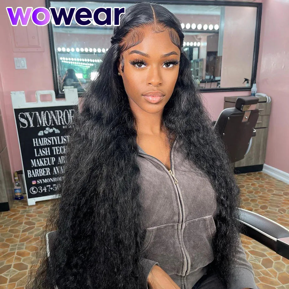 13x4 13x6 Hd Deep Wave Lace Frontal Wig