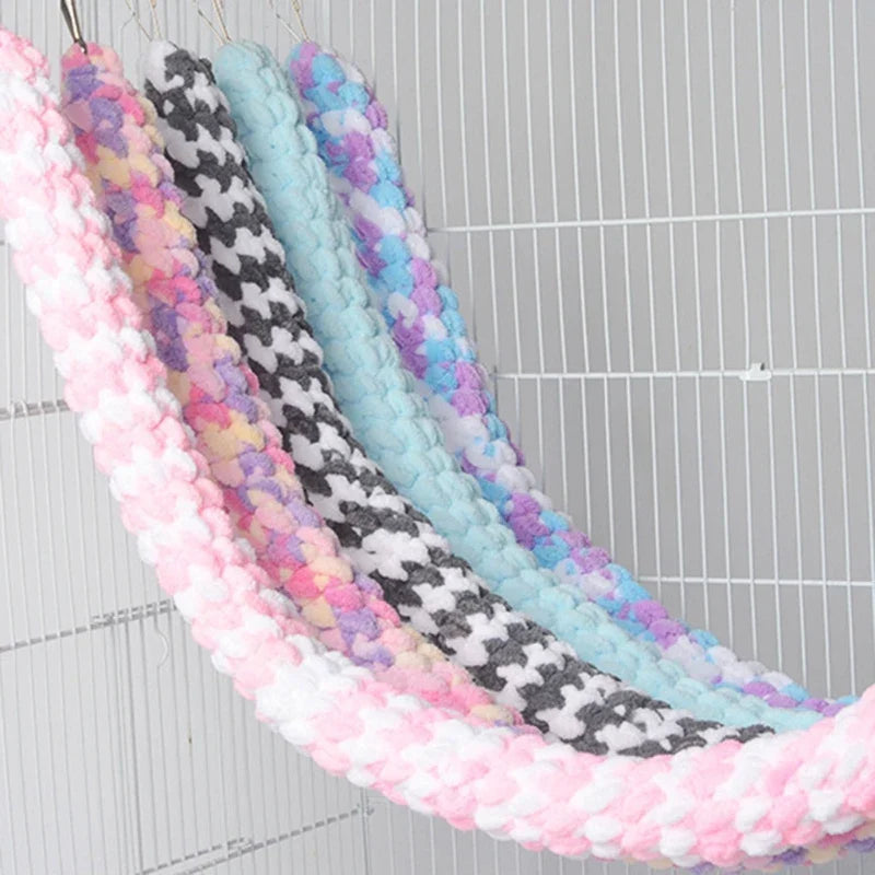 Hamsters Swing Toy Parrots Cage Toy Hanging Climbing
