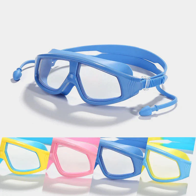 Kids Boys Girls Childrens Teens Anti-Fog HD Swimming