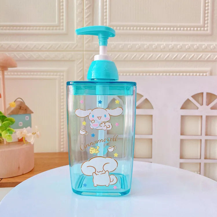 Sanrio Candy Color Soap Bottle Hello Kitty Cinnamoroll