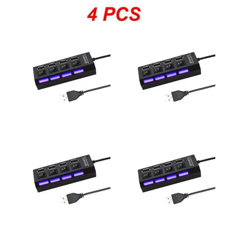 1~8PCS USB Hub USB 2.0 Hub Multi USB