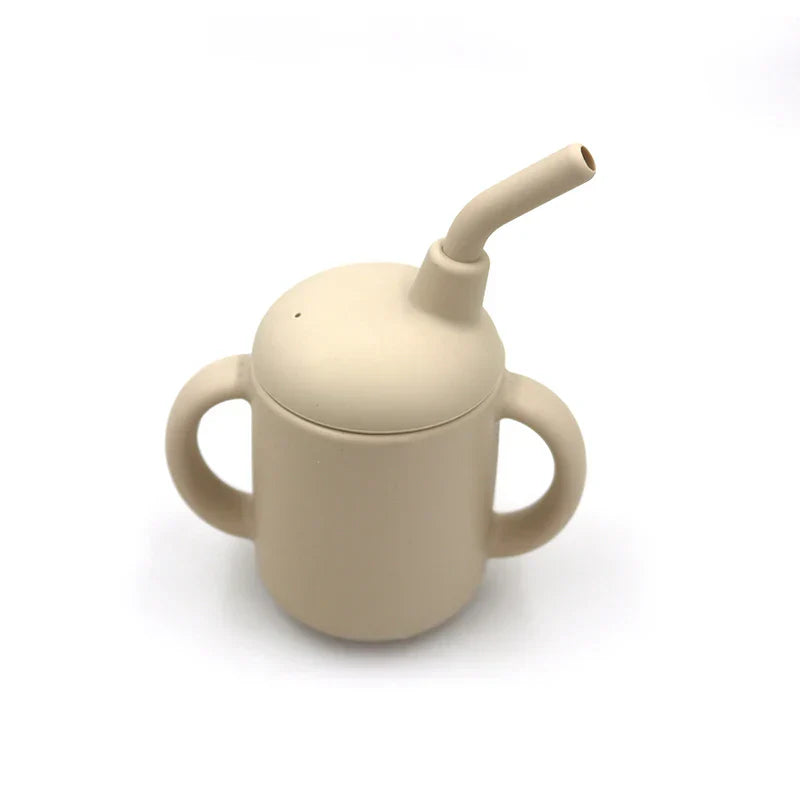 BPA Free Kids Open Cup Silicone Drinking Mug