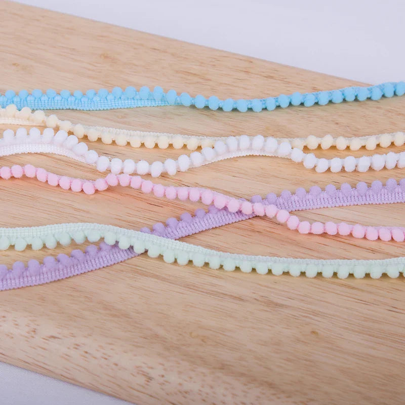 Pom Pom Trim Lace Ribbon Ball 11mm MINI
