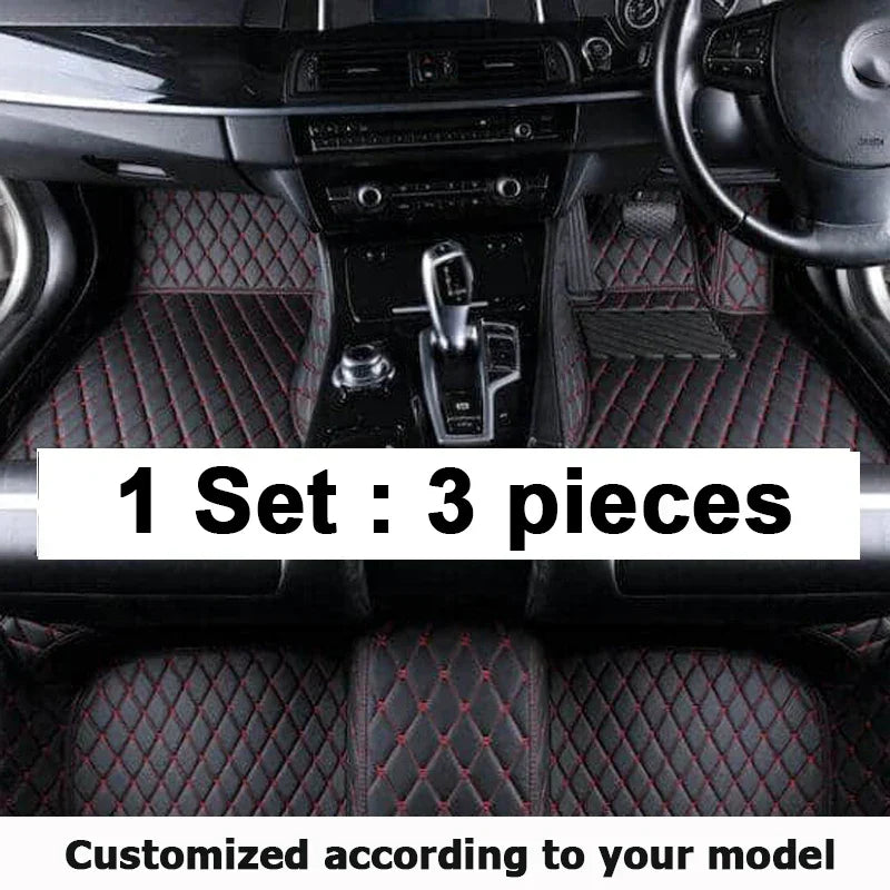 Custom Made Leather Car Floor Mats For Toyota