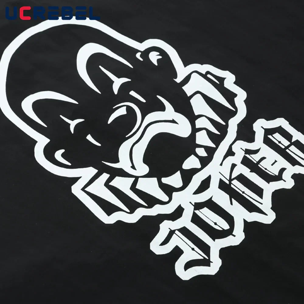 Clown Print Casual Sweatshirts Mens Autumn Winter Loose