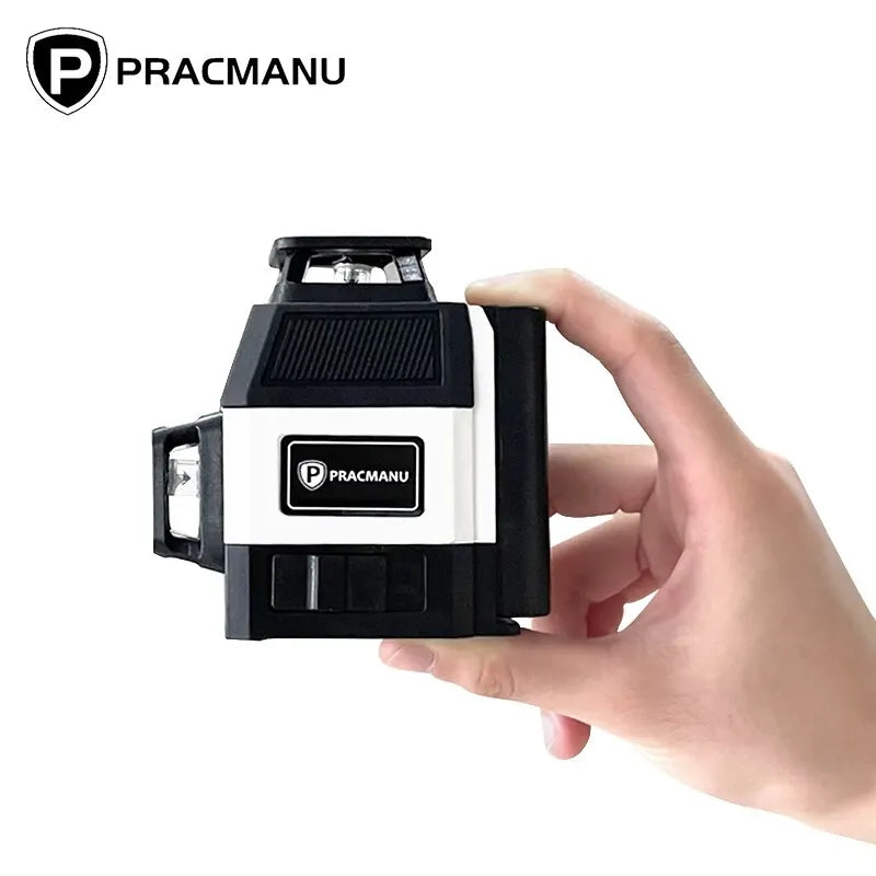 Pracmanu Mini 12 Lines 3D Laser Level 360