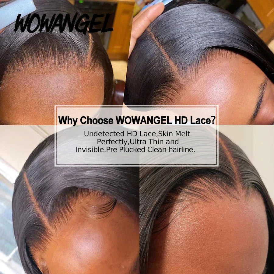 Glueless Wigs 5x5 HD Lace Closure Wig Straight