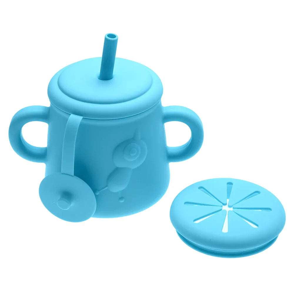 400ML Baby Feeding 2 in 1 Snack Cup