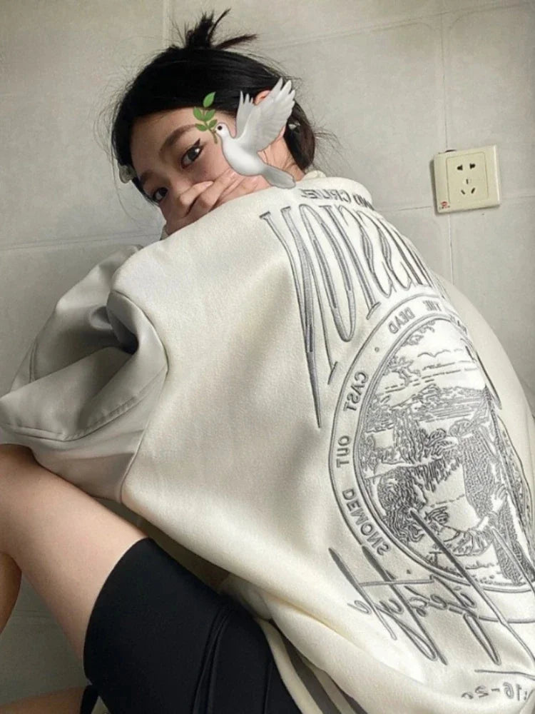 Hip Hop Patchwork Baseball Jacket Man Woman High