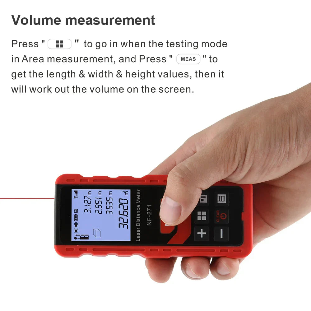 Noyafa NF-271 Laser Distance Meter 40M 80M Rangefinder