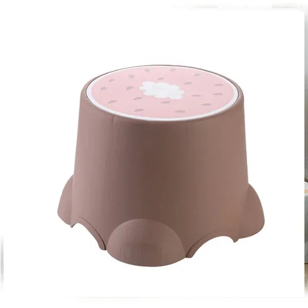 Kids Children Thickened Plastic Step Stool Portable Folding