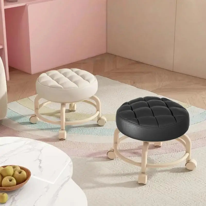 Household Pulley Low Stool Multi-functional Children Walking Round