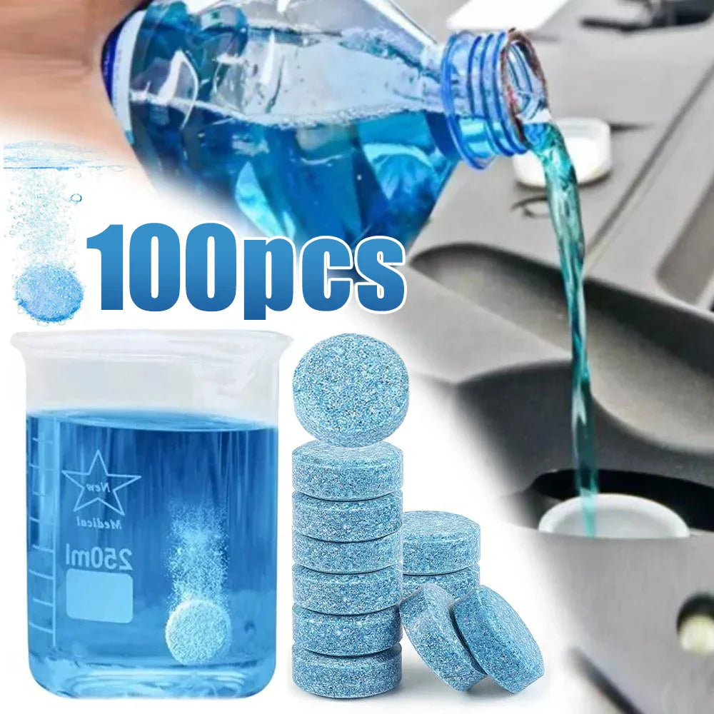 5100pcs Solid Cleaner Car Windscreen Cleaner Effervescent Tablet