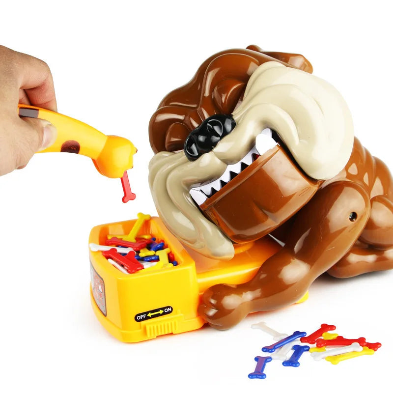 bad dog chew a bone funny toy board