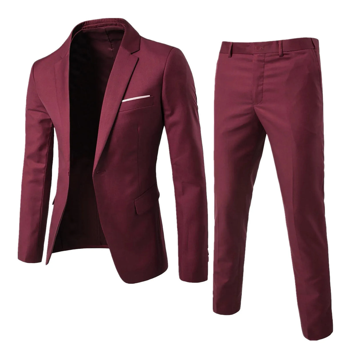 Men Blazers 2 Pieces Sets Business 2 Suits