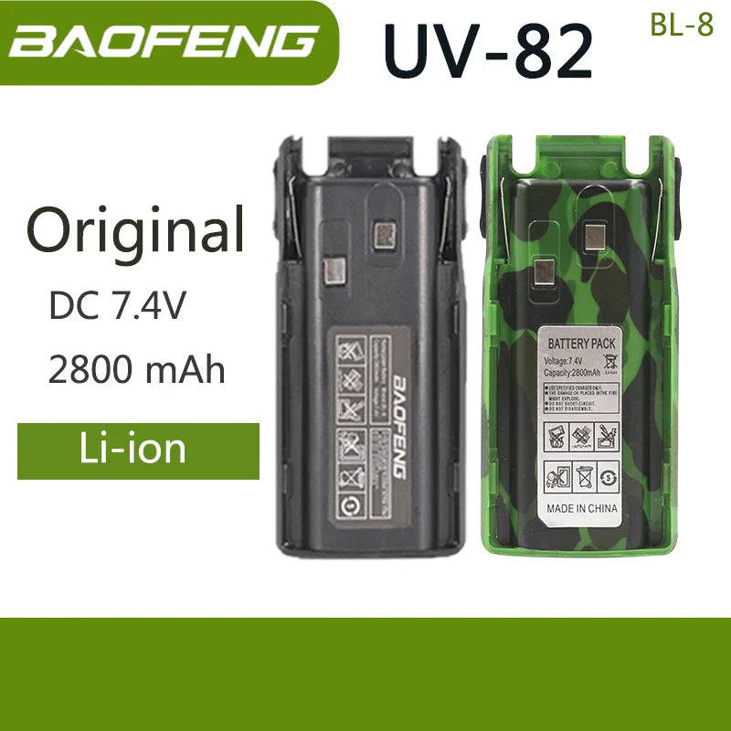 Baofeng UV 82 BL-8 Battery Walkie Talkie Ham