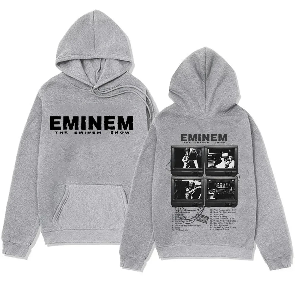 Plus Size Rapper Eminem Music Album Hoodies World