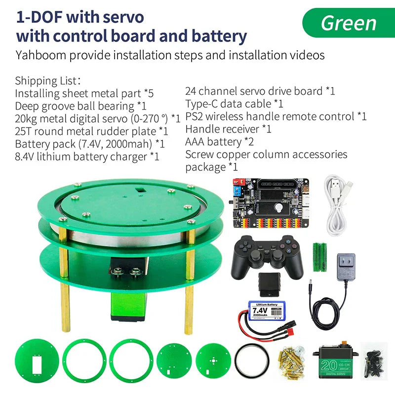 2DOF Electric Rotatable Rotary Robot Arm Base Platform