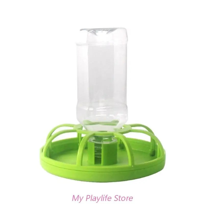 Reptile Water Drinker Feeder Water Dispenser Bottle Aquarium