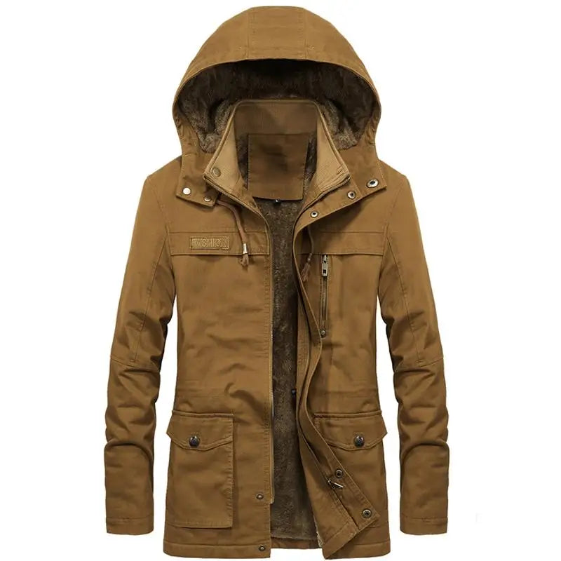 New Military Thick Warm Man Jacket Winter Parkas