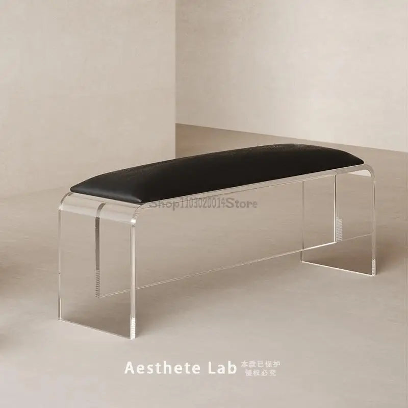 Acrylic Bench Dining Table Stool Dining Chair Dining
