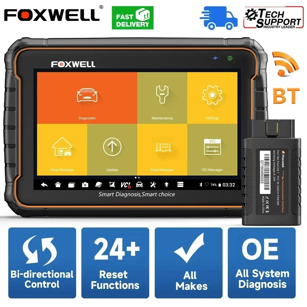Foxwell GT60 OBD2 Bluetooth Car Diagnostic Tools Professional