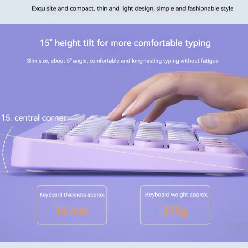 2.4G Usb Wireless Keyboard and Mouse Combo Rechargeable