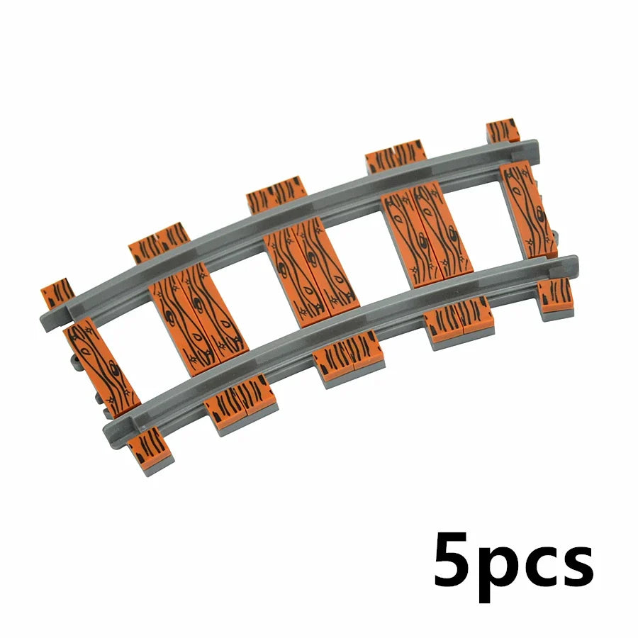 City Train Tracks Forked Flexible Railway Bridge Rail