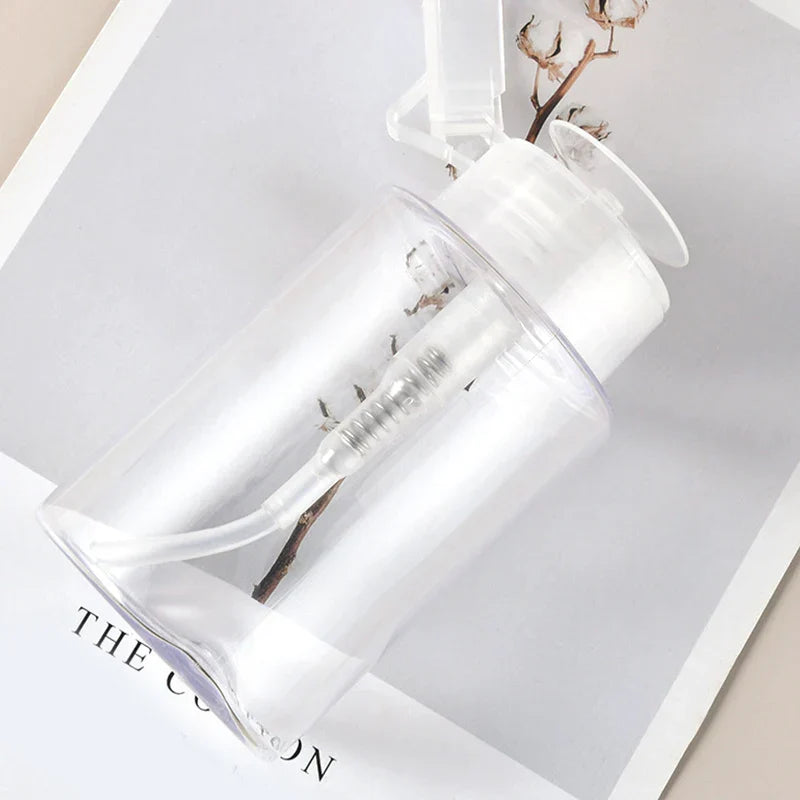 1pcs Press Pumping Bottle Refillable Dispenser Bottles Multi-use