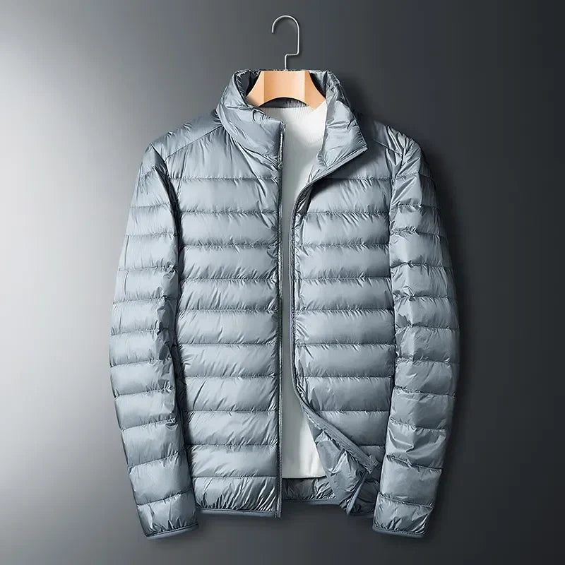Ultra Light White Duck Down Jacket Men Waterproof