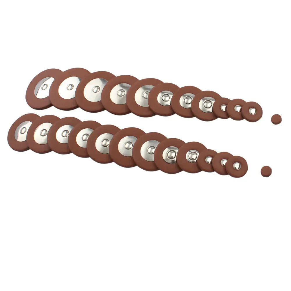 Saxophone Pads Universal Button Leather Pads Woodwind Instrument