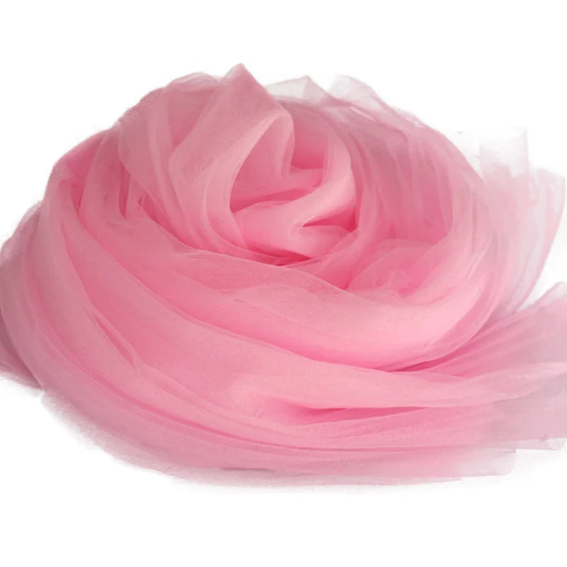 20pc/lot Tulle Sheer Organza Sashes For Wedding Banquet