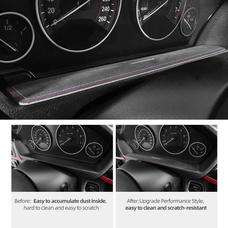 For BMW F30 F32 F34 Made of Alcantara