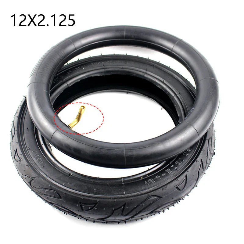 New 12x2.5 64-203 tire " Bike Bicycle Scooter Stroller Tires inner tubes 2.5 1.75 tyres 1/2 2 1/4 wheel