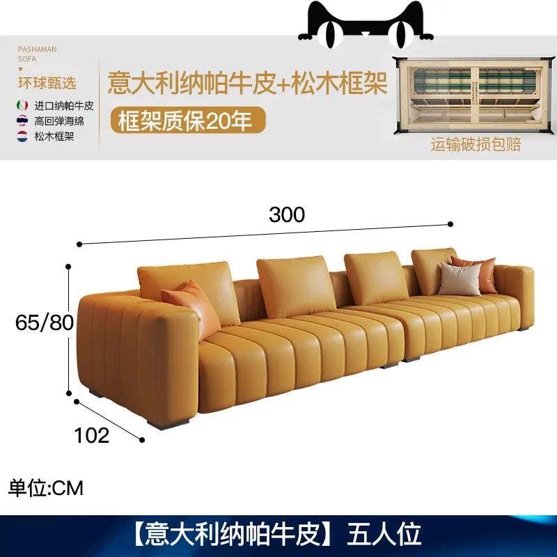 Sectional Modern Theater Living Room Sofas Minimalist Corner