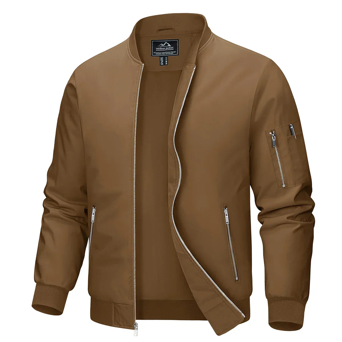 MAGCOMSEN Men's Lightweight Casual Jackets Spring Autumn Windbreaker