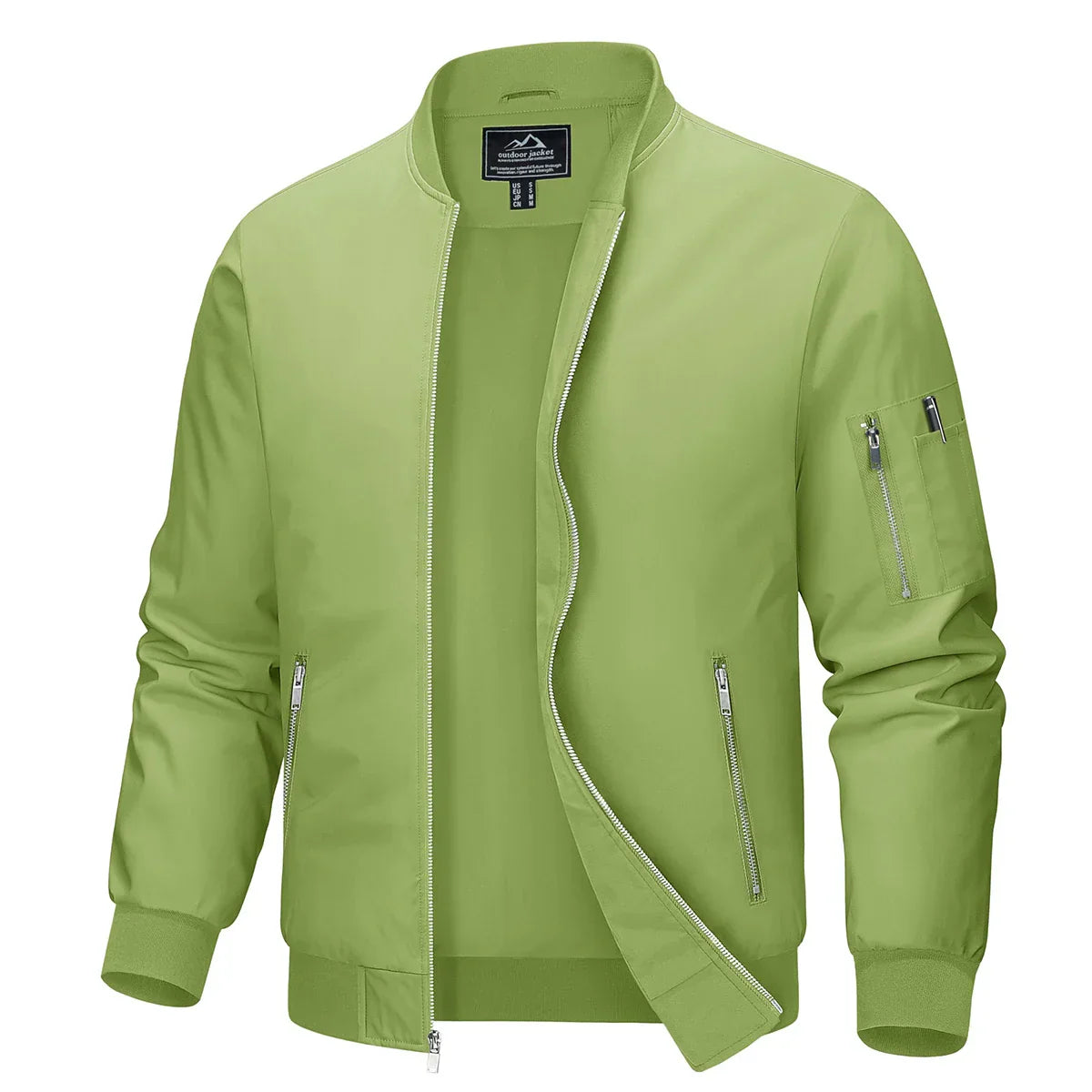 MAGCOMSEN Men's Lightweight Casual Jackets Spring Autumn Windbreaker