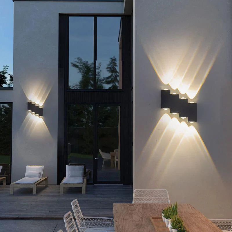 Creative Design Dual Head Luminous Porch Light Outdoor