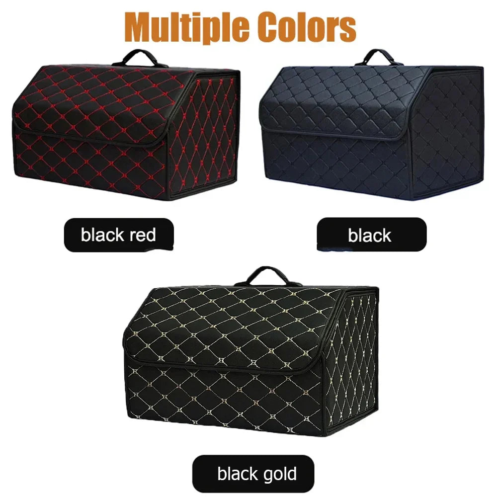 Car Trunk Organizer Box Large Capacity Auto Multiuse