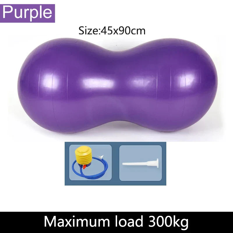 Explosion-proof Peanut Balls Fitness Yoga Gym Massage Fitball