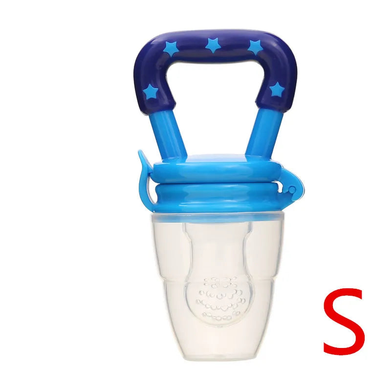 Silicone Baby Fruit Feeder with Cover Baby Nipple