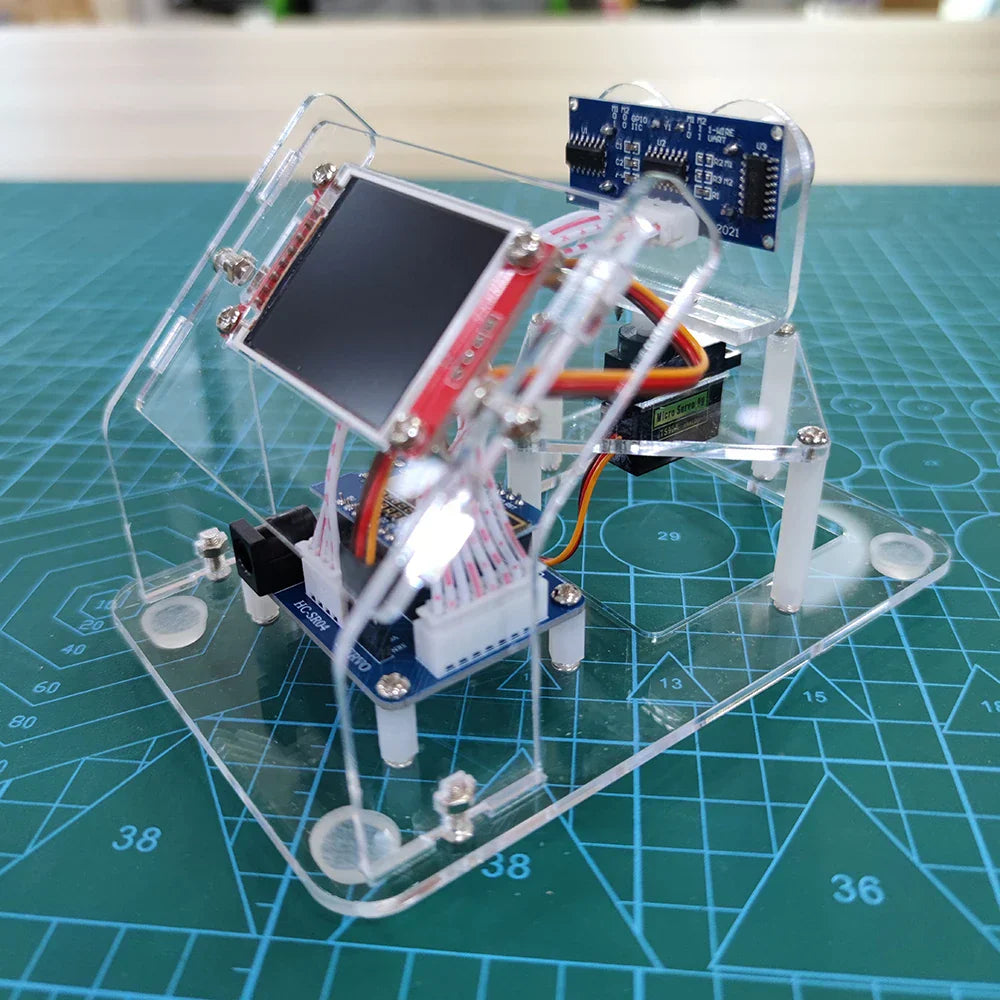 Acrylic Mini Radar Robot With TFT Small/Big Screen