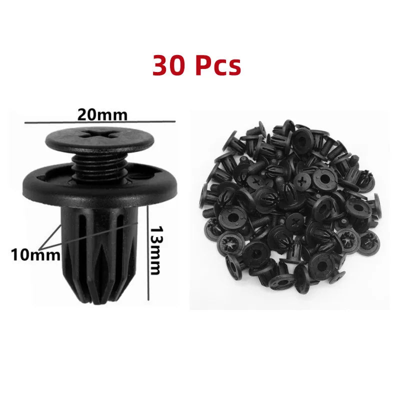 8mm 6mm 10mm Car Mudguard Bumper Rivet Fastener