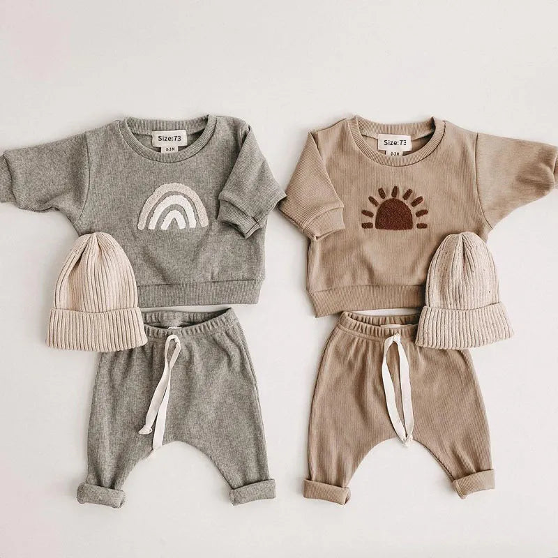 Spring Autumn Baby Boy Girls Clothes Cotton Girl