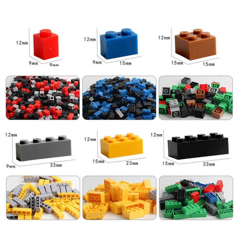 Pieces DIY Creative Building Blocks Bulk Sets City