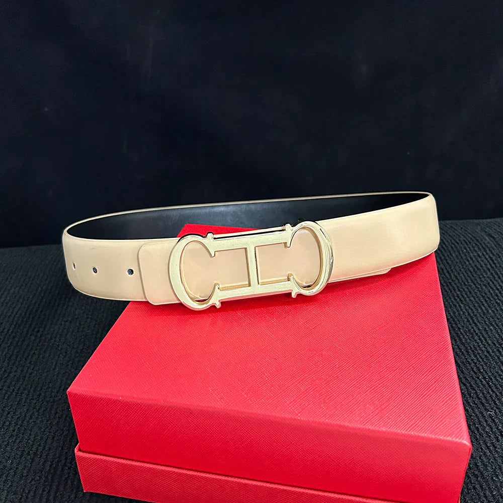 Fashion Woman Luxury Belt Famous Brand Waistband CH