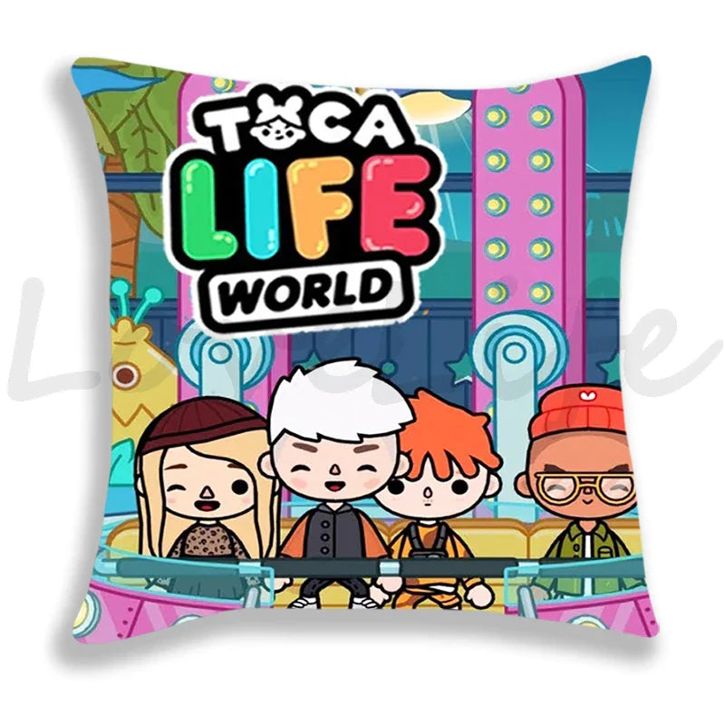Toca Life World Pillow Case Home Decorative Toca