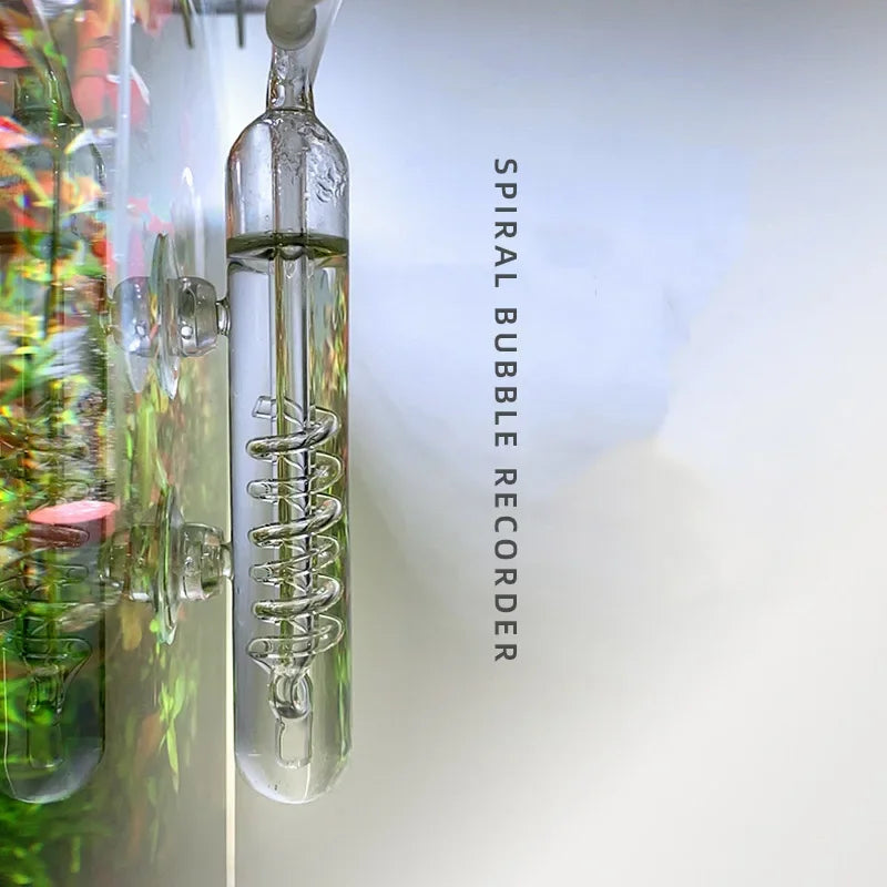 Aquapro Glass Spiral CO2 Diffuser Atomizer with Bubble