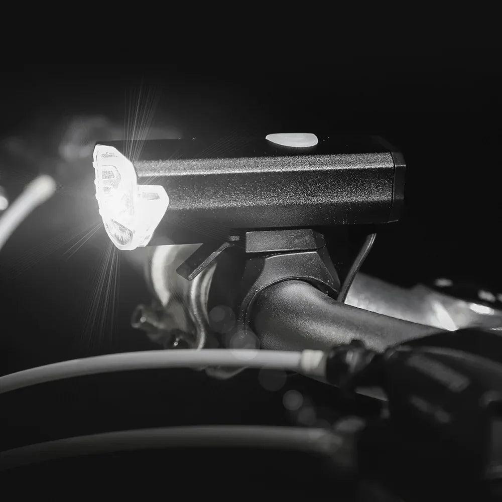 FUNWICT Bicycle Light Set USB StVZO Headlight LED